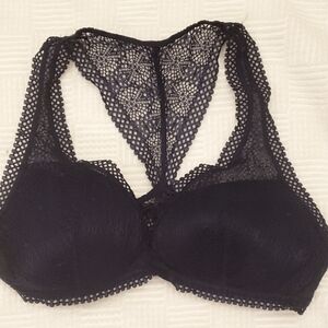 Victoria's Secret Racetrack bralette, Large, dark blue